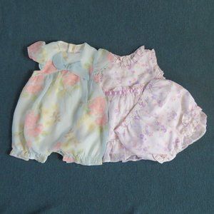 2x Koala Baby Boutique Romper / Dress 0-3M